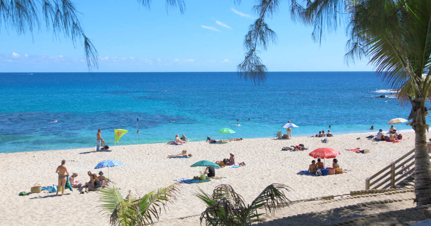 Plage Boucan Canot, Saint-Gilles