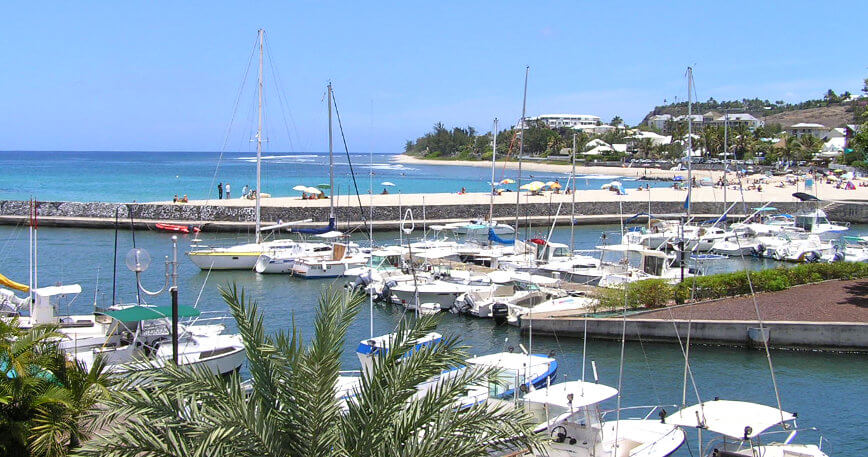 Saint-Gilles Réunion, port de plaisance