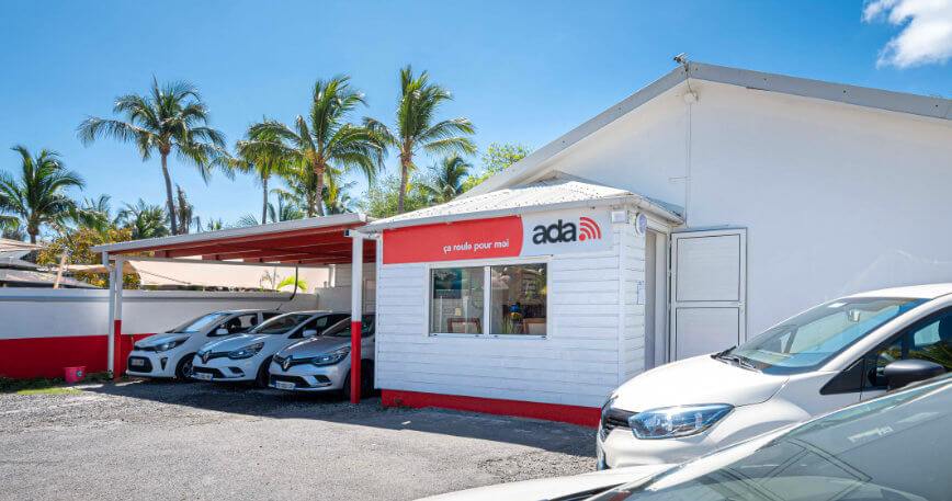 L'agence de location ADA Réunion, Saint-Gilles