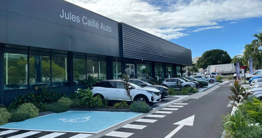 L'agence de location ADA Réunion, Garage Peugeot Nord