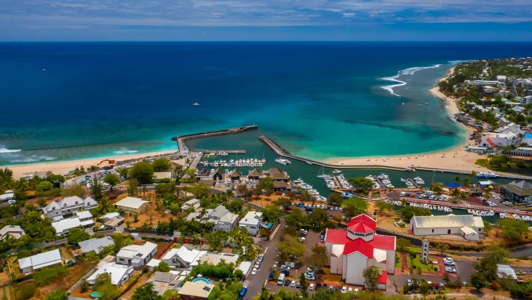 Saint-Gilles Réunion, port de plaisance