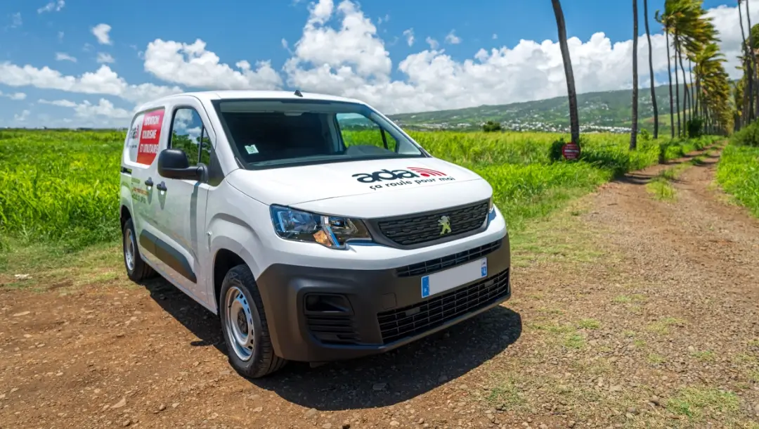 ADA Réunion location, Catégorie Fourgonnette 3m³