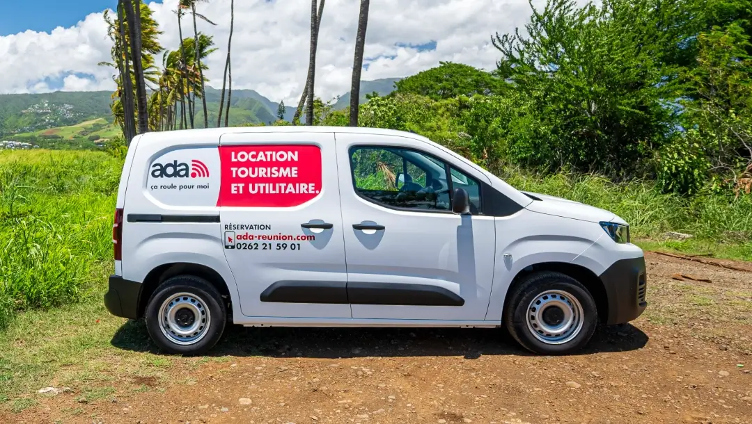 ADA Réunion location, Catégorie Fourgonnette 3m³