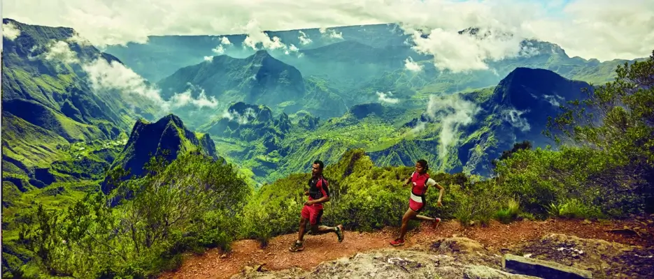 Grand Raid à La Réunion - Panorama de Mafate