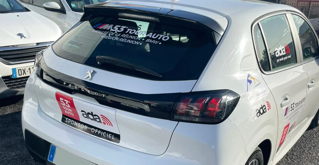 ADA Location partenaire du rallye réunionnais
