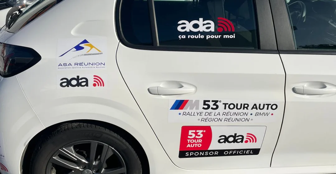 ADA Location partenaire du rallye réunionnais