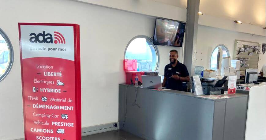 L'agence de location ADA Réunion, Le Port