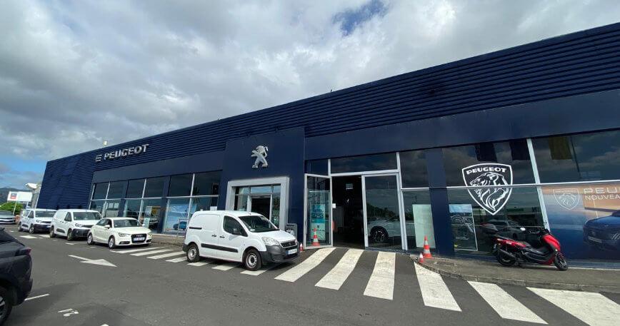 Parking de l'agence ADA Réunion, Le Port