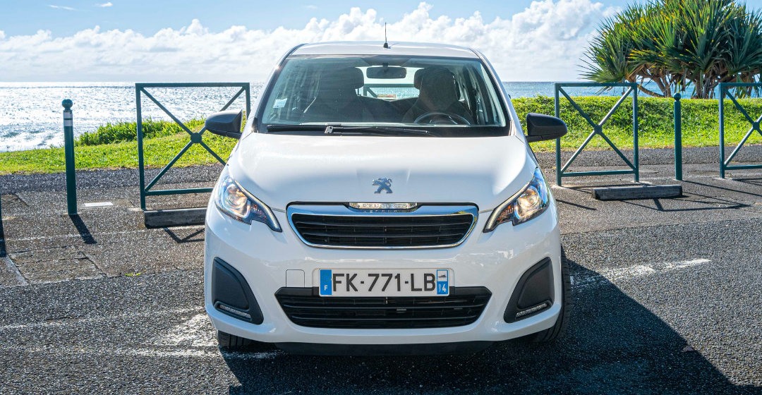 ADA Réunion location, catégorie Super Eco - Peugeot 108