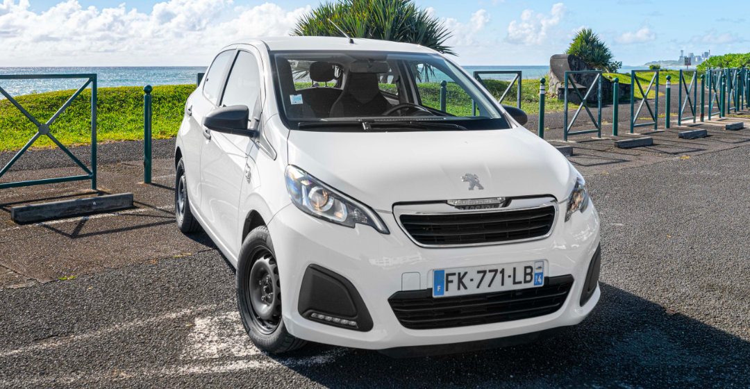 ADA Réunion location, catégorie Super Eco - Peugeot 108