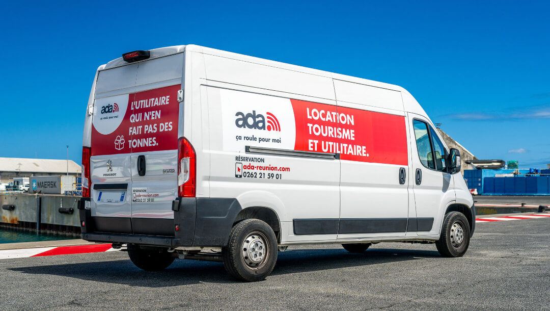 ADA Réunion location, catégorie fourgon 13-14m³