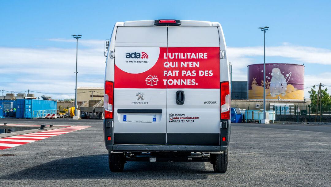ADA Réunion location, catégorie fourgon 13-14m³