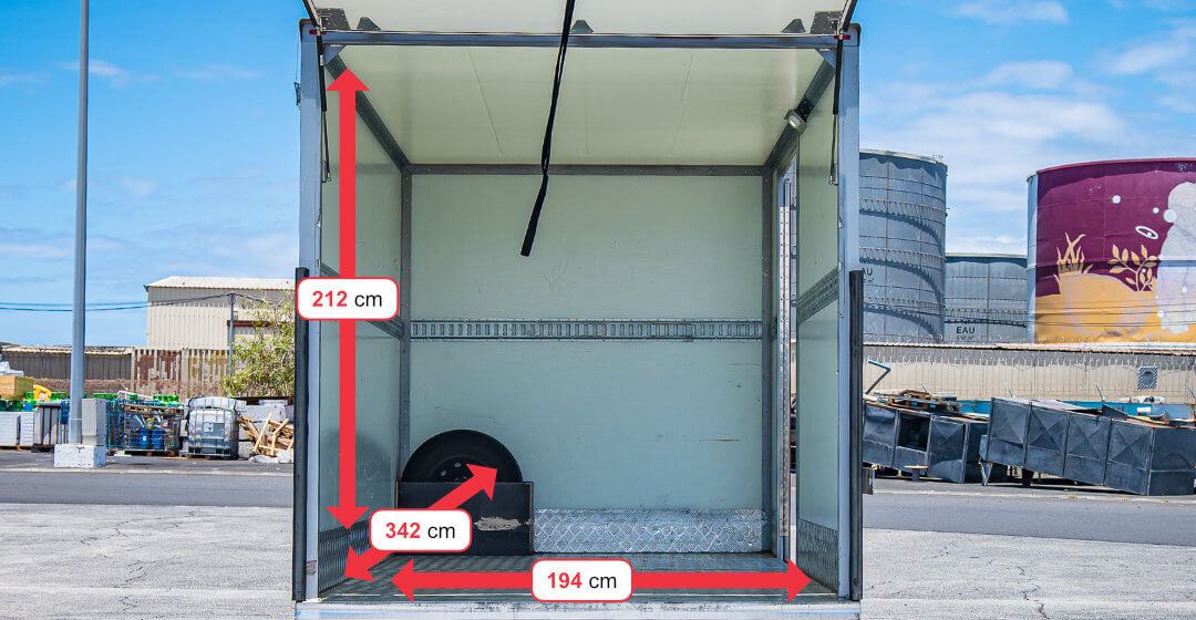 ADA Réunion location d'utilitaires, catégorie Cellule 15 m³