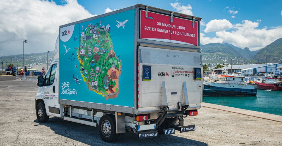 ADA Réunion location d'utilitaires, catégorie Cellule 15 m³
