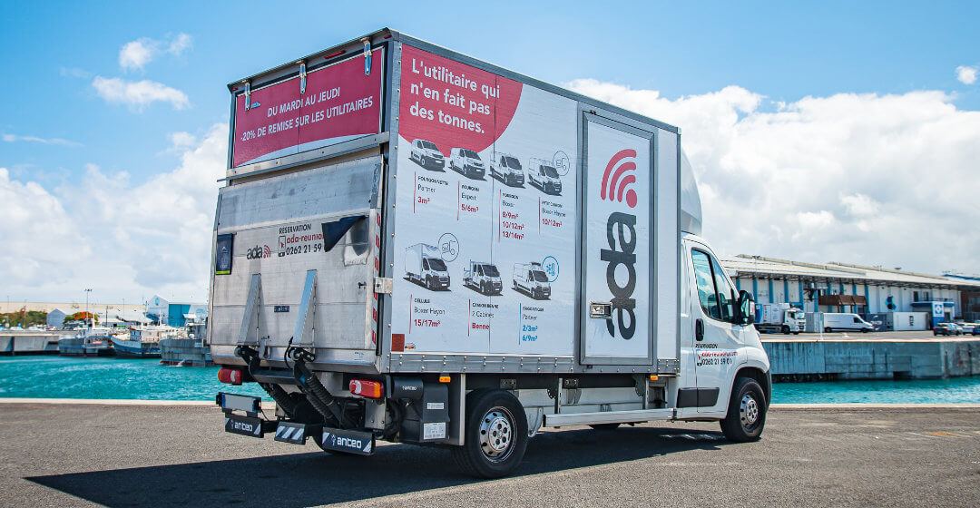 ADA Réunion location d'utilitaires, catégorie Cellule 15 m³