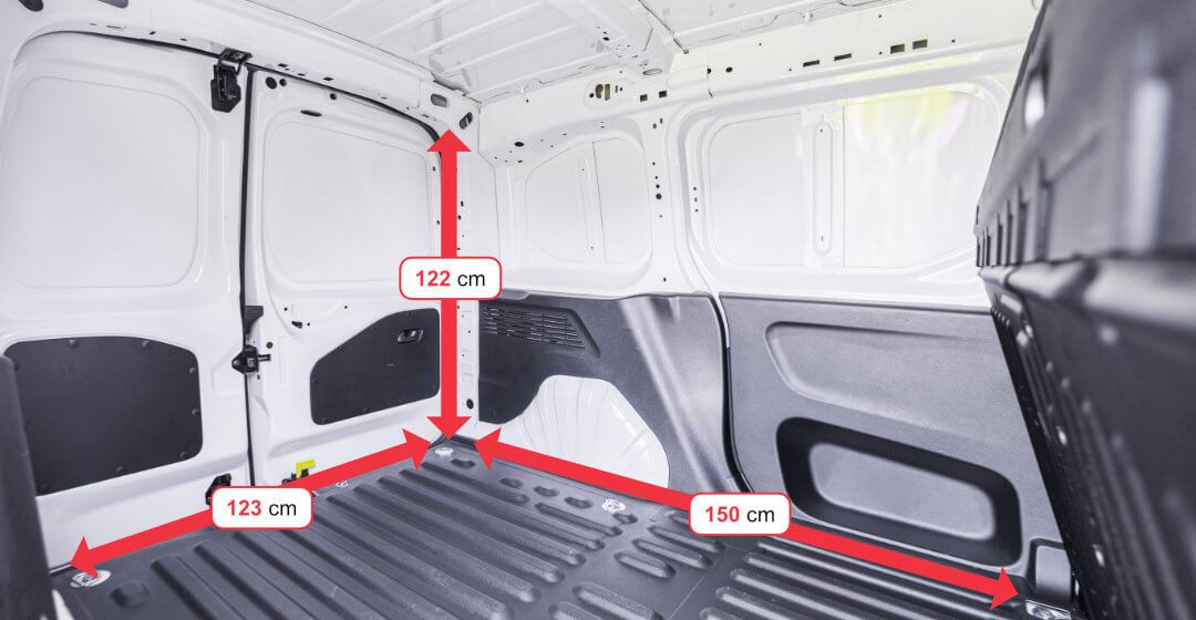 ADA Réunion location d'utilitaires, catégorie Fourgonnette 3 m³