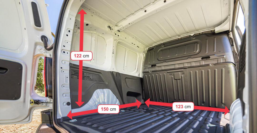 ADA Réunion location d'utilitaires, catégorie Fourgonnette 3 m³