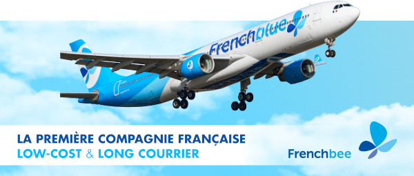 French bee, la compagnie low-cost à La Réunion