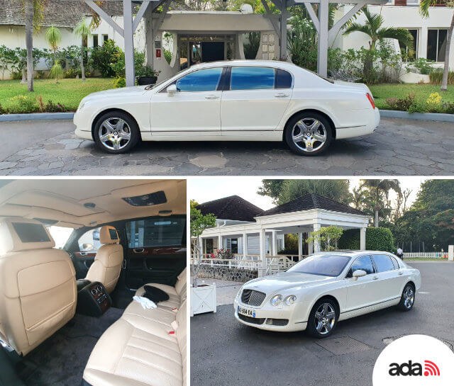 Louer une Bentley Continentale à la Réunion